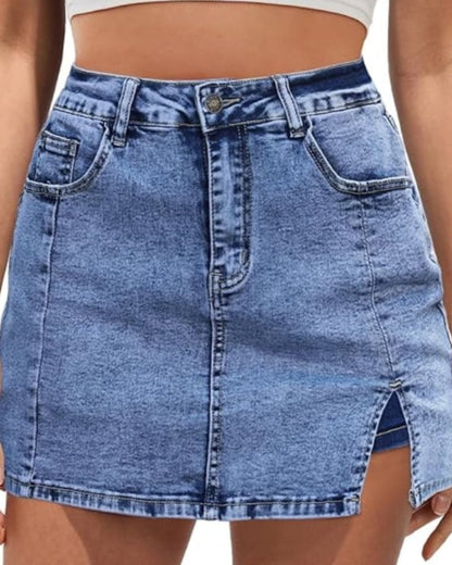 High Waisted Jean Shorts