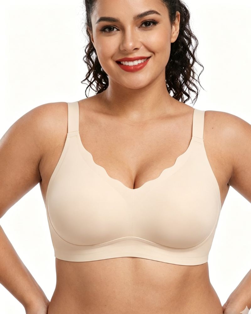 Seamless Comfort Smoothing Push Up Bra