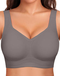 Seamless Wireless Full Coverage Jelly Comfort Bra