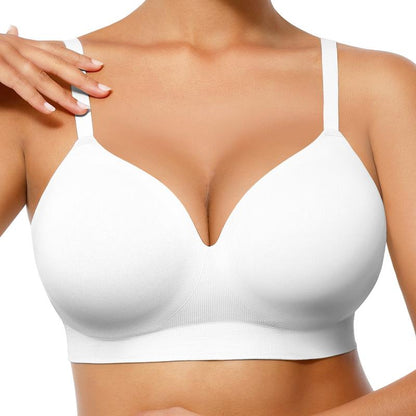 Wireless Push-Up Comfort Full Coverage Bra