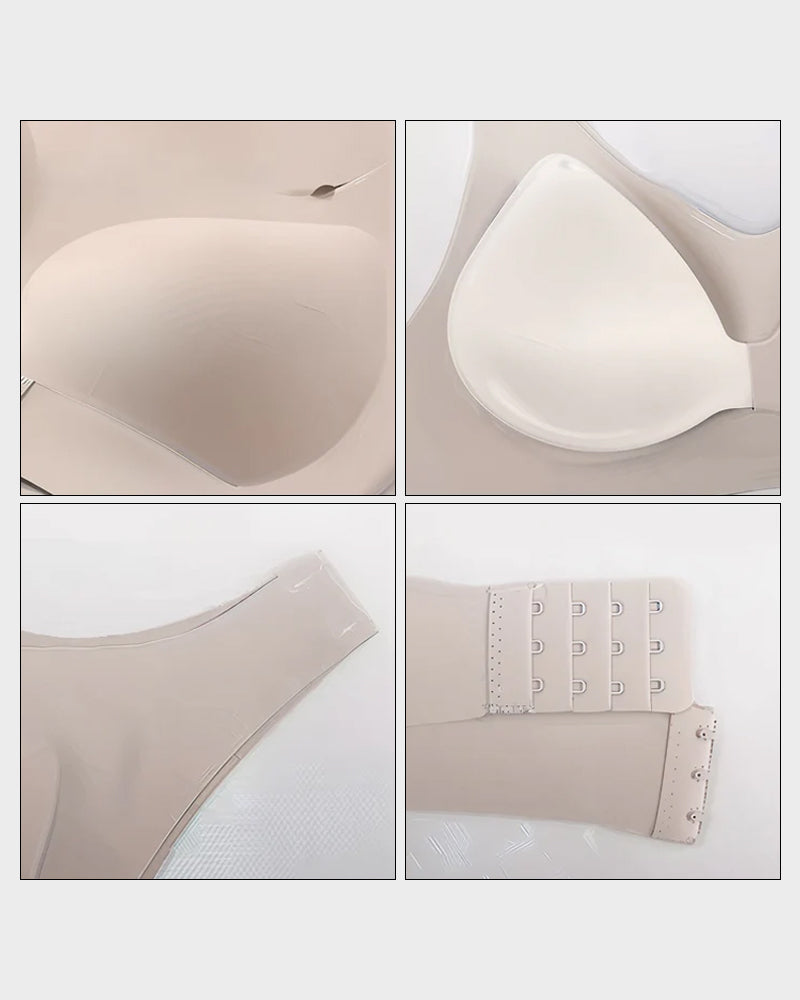 Wireless Cross-Back Posture Bra with Front Closure（2pcs）