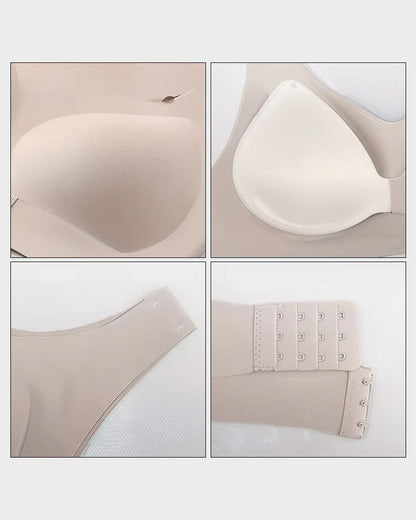 Wireless Cross-Back Posture Bra with Front Closure（2pcs）