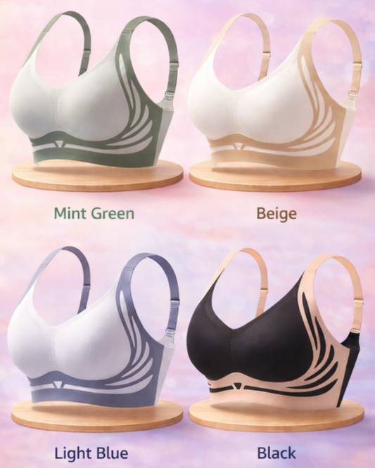 Lifting Anti-Sagging Wire-Free Push-up Bra