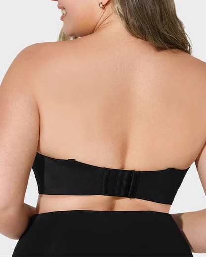Full Support Non-Slip Convertible Bandeau Bra