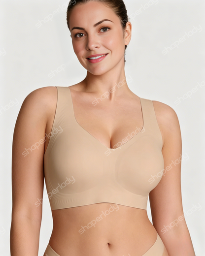 Lifting Wire-Free Antibacterial Jelly Bra