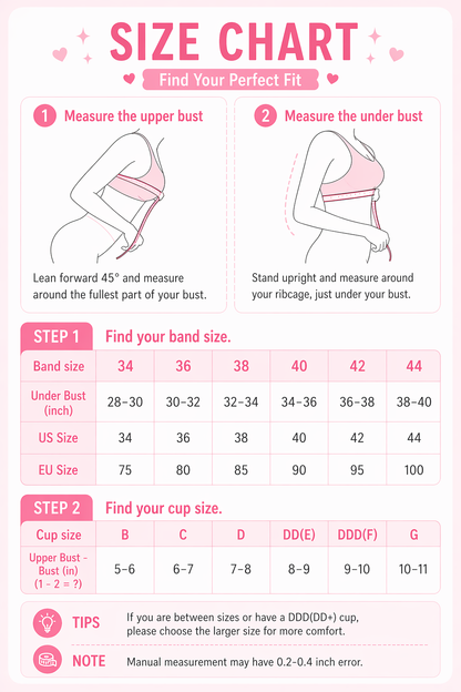 Full Support Non-Slip Convertible Bandeau Bra