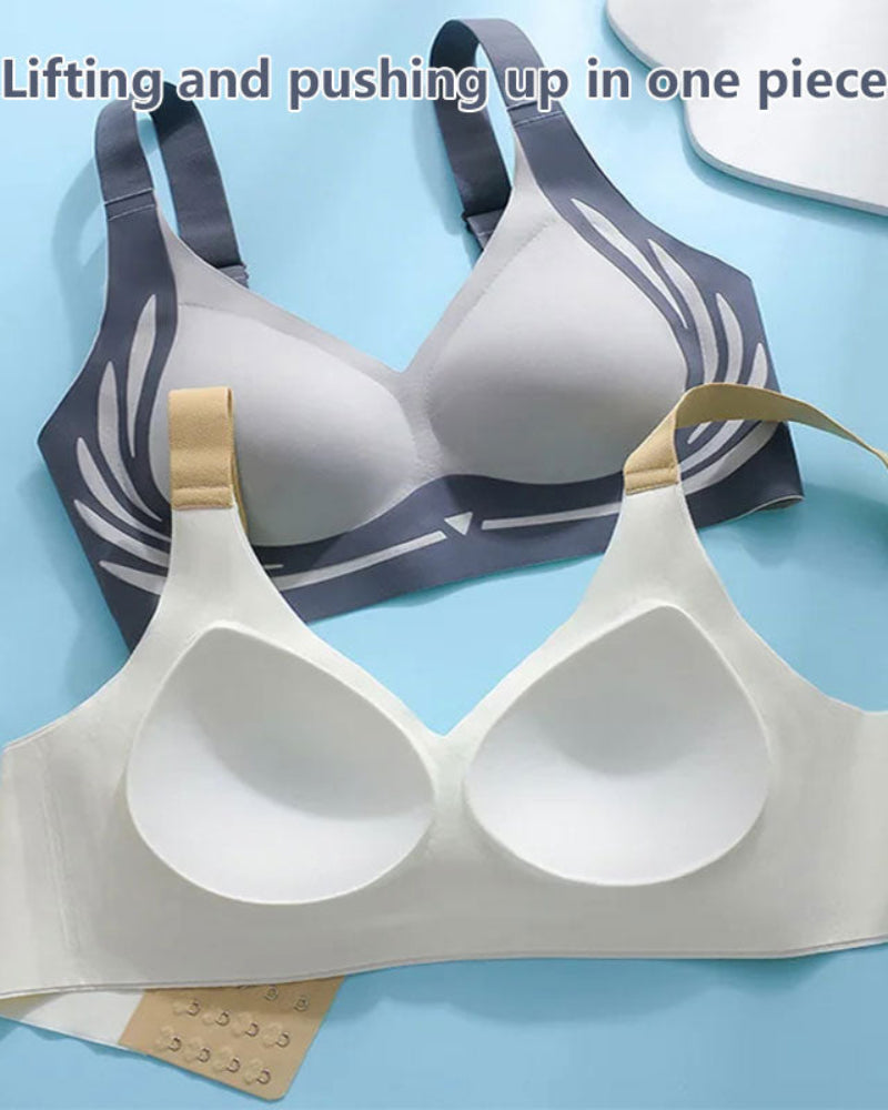 Lifting Anti-Sagging Wire-Free Push-up Bra